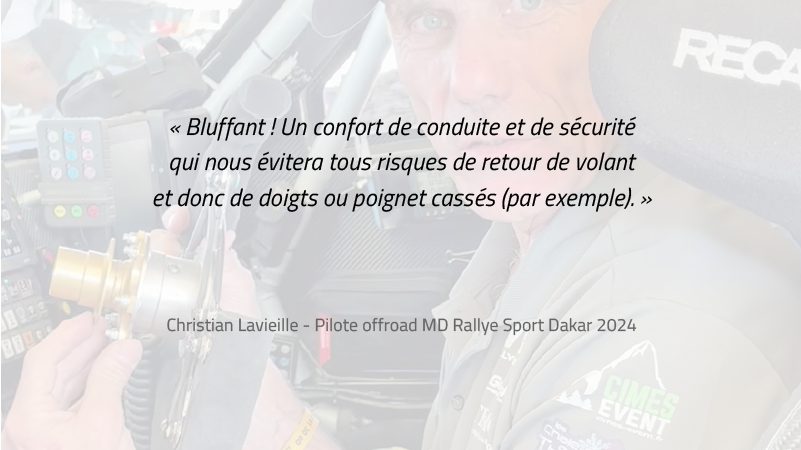 Christian Lavieille avec MDR Rallye Sport recommande SDS
