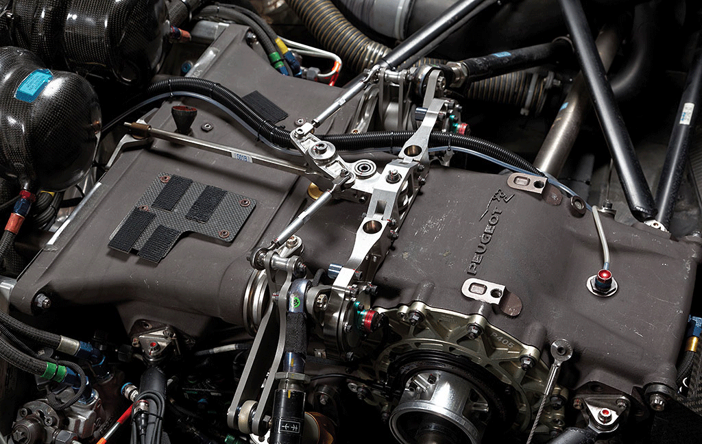 boite de vitesse porteuse de la Peugeot 908 Hdi