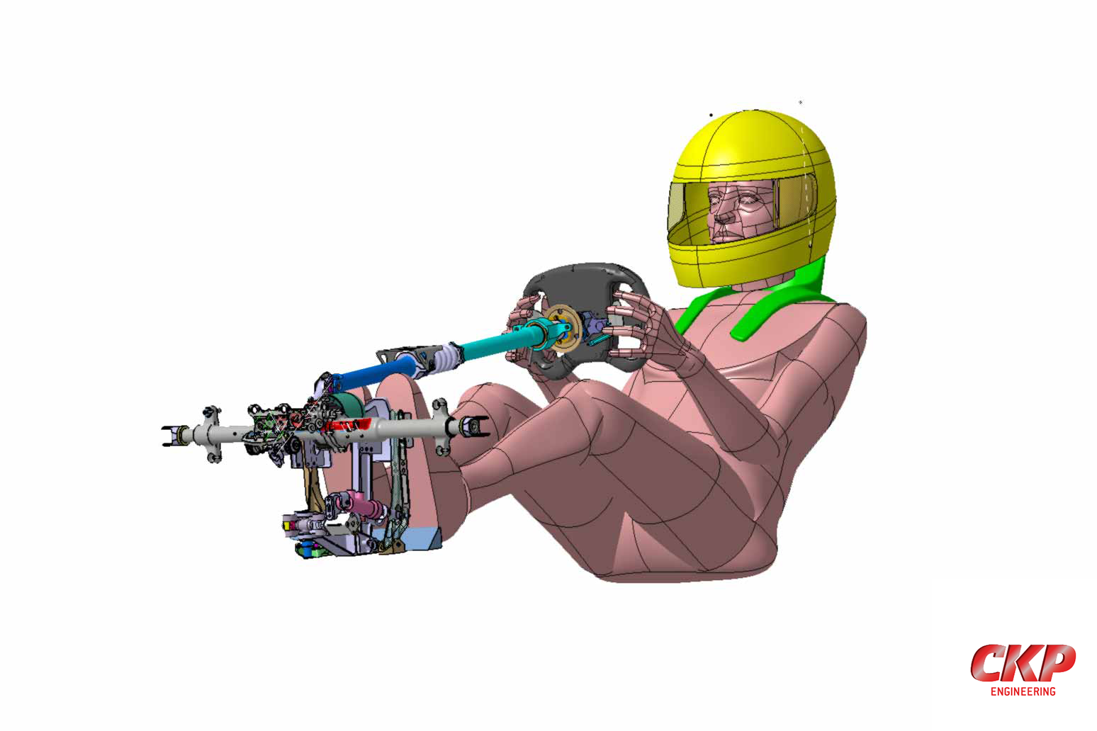 pédalier de la Peugeot Sport 908 pour les 24 heures du Mans