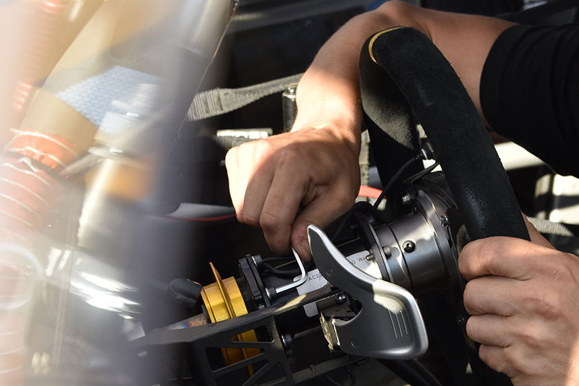 Niclas Gr&ouml;nholm sur la CE DEALER TEAM en Wrx