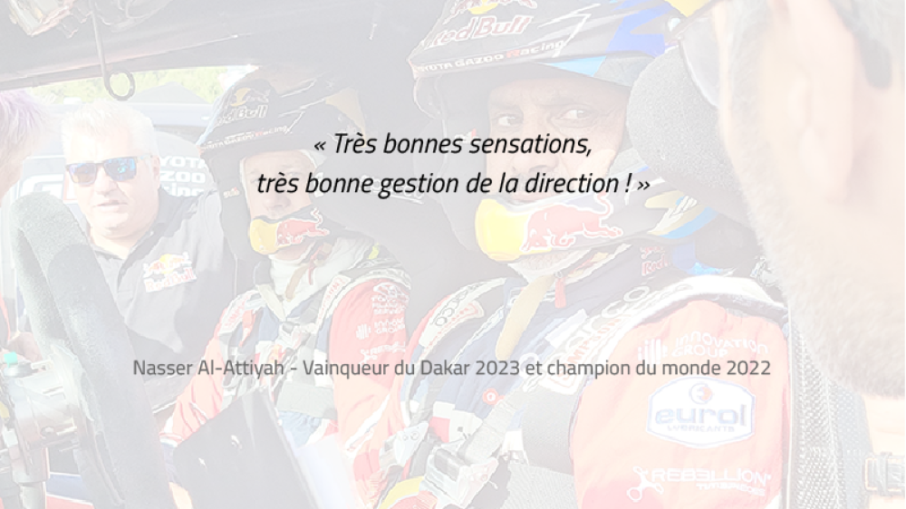 Nasser Al-Attiyah recommande SDS